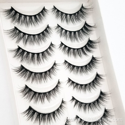 Natural False Lashes 10 pairs fake eyelashes Manufactory